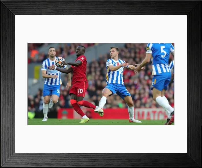 Framed Print : Premier League Clash: Liverpool vs. Brighton and Hove Albion at Anfield (30.10.21) Framed Print : Premier League Clash: Liverpool vs. Brighton and Hove Albion at Anfield (30.10.21)