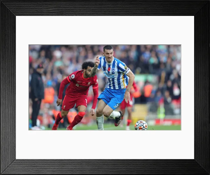 Framed Print : Intense Premier League Showdown: Liverpool vs. Brighton & Hove Albion at Anfield (30.10.21) Framed Print : Intense Premier League Showdown: Liverpool vs. Brighton & Hove Albion at Anfield (30.10.21)