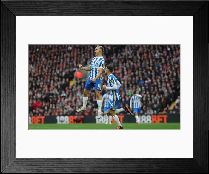 Framed Print : Premier League Clash: Liverpool vs. Brighton and Hove Albion at Anfield (30.10.21) Framed Print : Premier League Clash: Liverpool vs. Brighton and Hove Albion at Anfield (30.10.21)