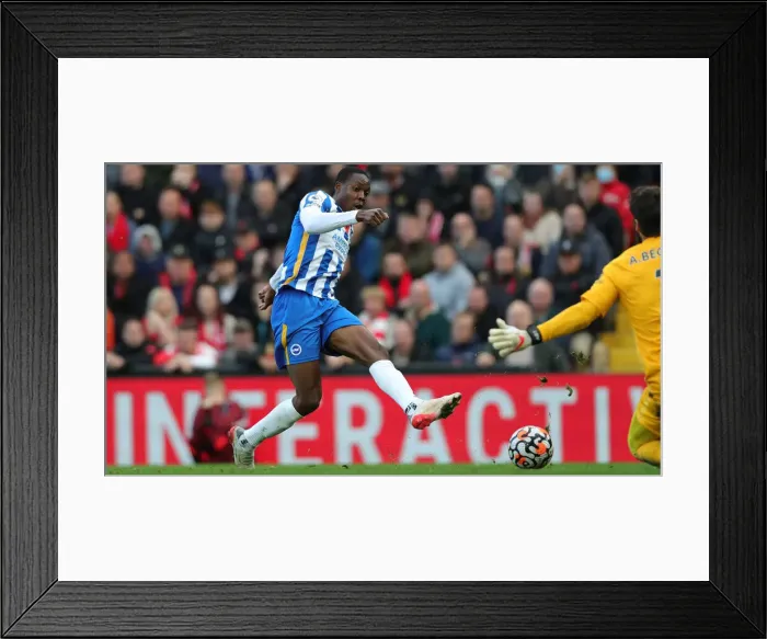 Framed Print : Premier League Showdown: Liverpool vs. Brighton & Hove Albion at Anfield (30OCT21) - Thrilling Match Action Framed Print : Premier League Showdown: Liverpool vs. Brighton & Hove Albion at Anfield (30OCT21) - Thrilling Match Action