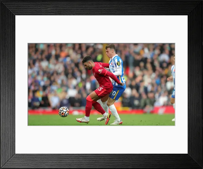 Framed Print : Showdown at Anfield: Liverpool vs. Brighton and Hove Albion - 2021 / 22 Premier League Clash (30OCT21) Framed Print : Showdown at Anfield: Liverpool vs. Brighton and Hove Albion - 2021 / 22 Premier League Clash (30OCT21)