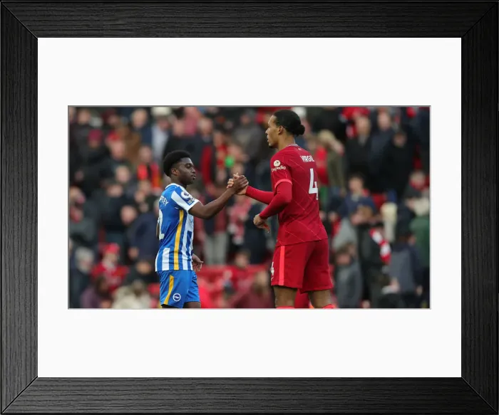 Framed Print : Premier League Clash: Liverpool vs. Brighton and Hove Albion at Anfield (30.10.21) Framed Print : Premier League Clash: Liverpool vs. Brighton and Hove Albion at Anfield (30.10.21)