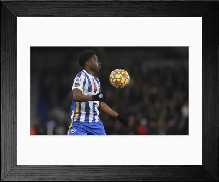 Framed Print : Intense Premier League Clash: Brighton & Hove Albion vs. Newcastle United (November 6, 2021)