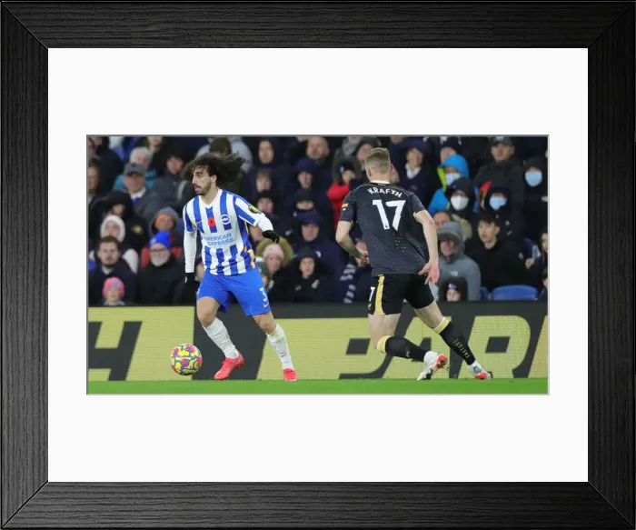 Framed Print : Intense Premier League Clash: Brighton & Hove Albion vs. Newcastle United (November 6, 2021) Framed Print : Intense Premier League Clash: Brighton & Hove Albion vs. Newcastle United (November 6, 2021)
