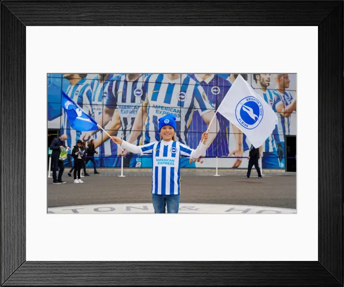 Framed Print : Brighton & Hove Albion Women vs. Leicester City Women: WSL Showdown at American Express Community Stadium (14NOV21) Framed Print : Brighton & Hove Albion Women vs. Leicester City Women: WSL Showdown at American Express Community Stadium (14NOV21)