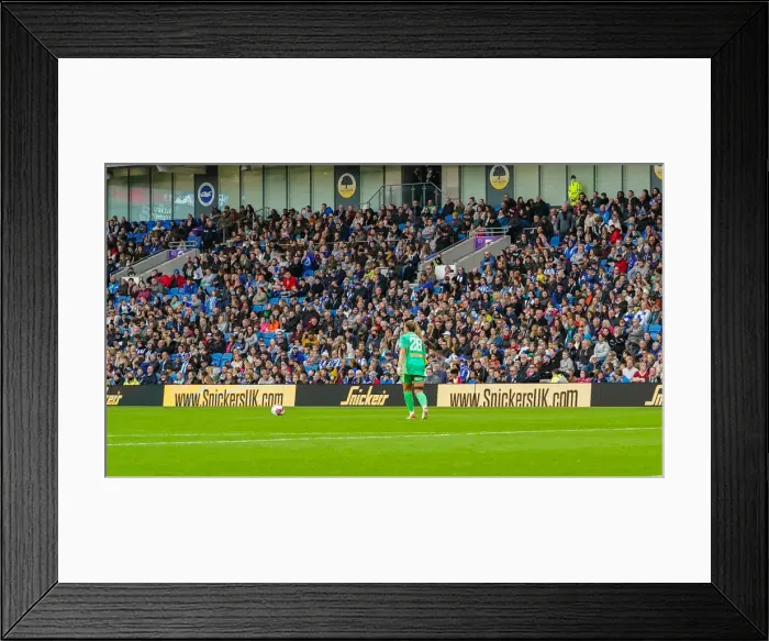 Framed Print : Brighton & Hove Albion Women vs. Leicester City Women: Premier League Clash at American Express Community Stadium (November 14, 2021) Framed Print : Brighton & Hove Albion Women vs. Leicester City Women: Premier League Clash at American Express Community Stadium (November 14, 2021)