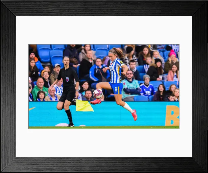 Framed Print : Brighton & Hove Albion Women vs. Leicester City Women: Premier League Showdown at American Express Community Stadium (14th November 2021) Framed Print : Brighton & Hove Albion Women vs. Leicester City Women: Premier League Showdown at American Express Community Stadium (14th November 2021)