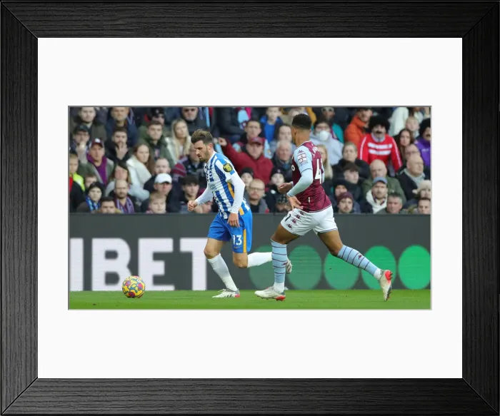 Framed Print : Premier League Showdown: Aston Villa vs. Brighton & Hove Albion at Villa Park (November 2021) Framed Print : Premier League Showdown: Aston Villa vs. Brighton & Hove Albion at Villa Park (November 2021)