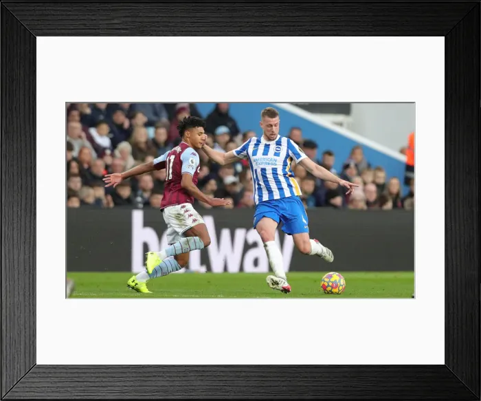 Framed Print : Premier League Showdown: Aston Villa vs. Brighton & Hove Albion at Villa Park (November 2021) Framed Print : Premier League Showdown: Aston Villa vs. Brighton & Hove Albion at Villa Park (November 2021)