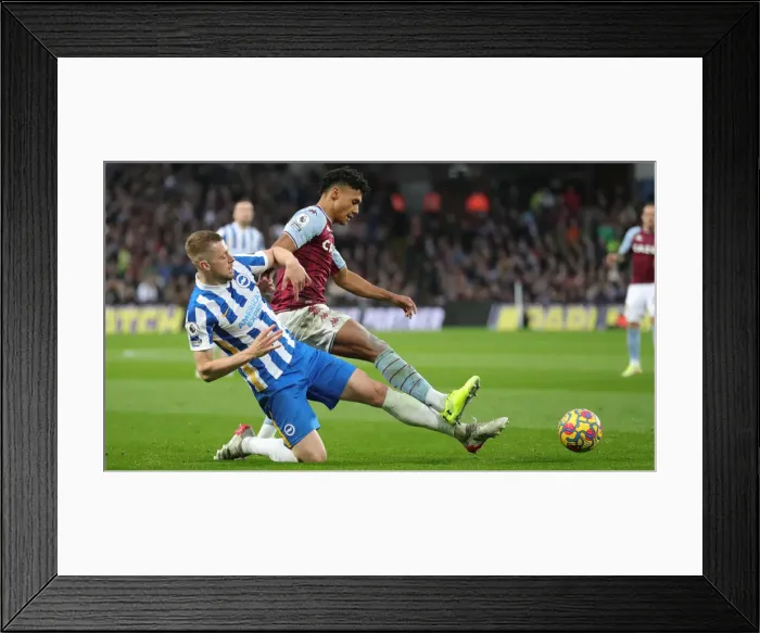 Framed Print : Premier League Clash: Aston Villa vs. Brighton & Hove Albion at Villa Park (20NOV21) Framed Print : Premier League Clash: Aston Villa vs. Brighton & Hove Albion at Villa Park (20NOV21)