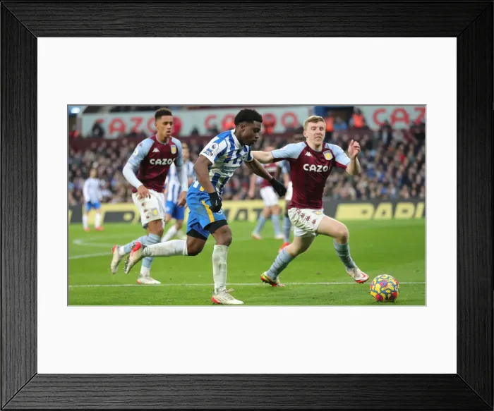 Framed Print : Premier League Showdown: Aston Villa vs. Brighton & Hove Albion (20NOV21) Framed Print : Premier League Showdown: Aston Villa vs. Brighton & Hove Albion (20NOV21)
