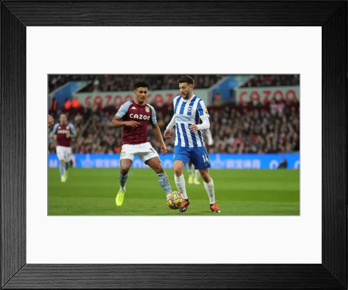 Framed Print : Premier League Showdown: Aston Villa vs. Brighton & Hove Albion (20NOV21)