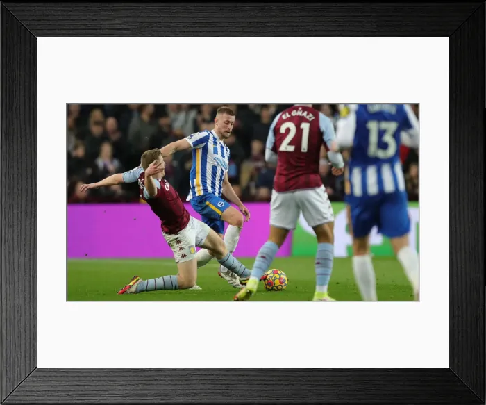 Framed Print : Premier League Showdown: Aston Villa vs. Brighton & Hove Albion (20NOV21) Framed Print : Premier League Showdown: Aston Villa vs. Brighton & Hove Albion (20NOV21)