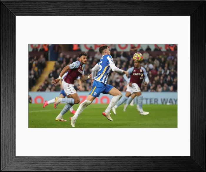 Framed Print : Premier League Showdown: Aston Villa vs. Brighton & Hove Albion (20NOV21) Framed Print : Premier League Showdown: Aston Villa vs. Brighton & Hove Albion (20NOV21)
