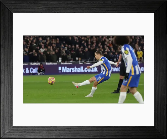 Framed Print : Decisive Moment: West Ham vs. Brighton at The London Stadium, Premier League 2021 / 22 Framed Print : Decisive Moment: West Ham vs. Brighton at The London Stadium, Premier League 2021 / 22