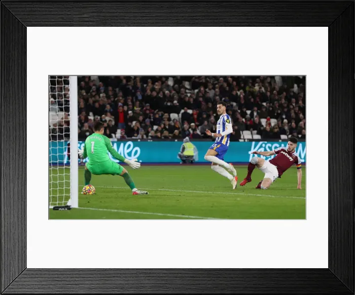 Framed Print : Decisive Moment: West Ham vs. Brighton - Premier League Showdown at The London Stadium (01DEC21) Framed Print : Decisive Moment: West Ham vs. Brighton - Premier League Showdown at The London Stadium (01DEC21)