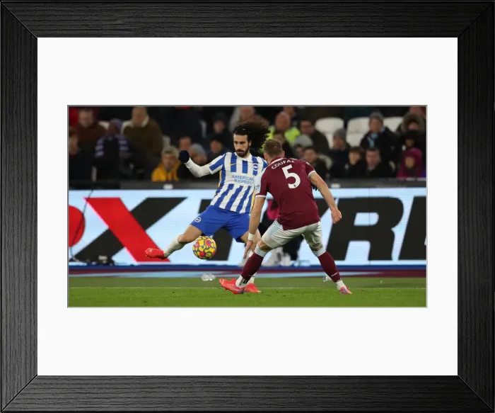 Framed Print : Decisive Moment: West Ham vs. Brighton - Premier League Showdown at The London Stadium (01DEC21) Framed Print : Decisive Moment: West Ham vs. Brighton - Premier League Showdown at The London Stadium (01DEC21)
