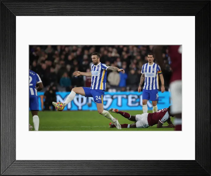 Framed Print : Decisive Moment: West Ham vs. Brighton - Premier League Showdown at The London Stadium (01DEC21) Framed Print : Decisive Moment: West Ham vs. Brighton - Premier League Showdown at The London Stadium (01DEC21)