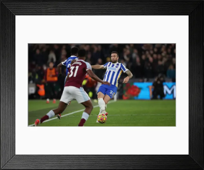 Framed Print : Decisive Moment: West Ham vs. Brighton - Premier League Clash (01DEC21) Framed Print : Decisive Moment: West Ham vs. Brighton - Premier League Clash (01DEC21)