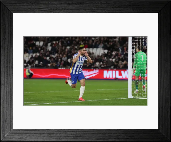 Framed Print : Decisive Moment: West Ham vs. Brighton - Premier League Clash (01DEC21) Framed Print : Decisive Moment: West Ham vs. Brighton - Premier League Clash (01DEC21)