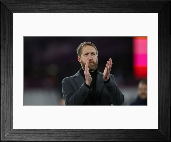 Framed Print : Decisive Moment: West Ham vs. Brighton, Premier League (01DEC21) Framed Print : Decisive Moment: West Ham vs. Brighton, Premier League (01DEC21)