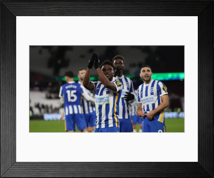 Framed Print : Decisive Moment: West Ham United vs. Brighton and Hove Albion, Premier League (01DEC21) Framed Print : Decisive Moment: West Ham United vs. Brighton and Hove Albion, Premier League (01DEC21)