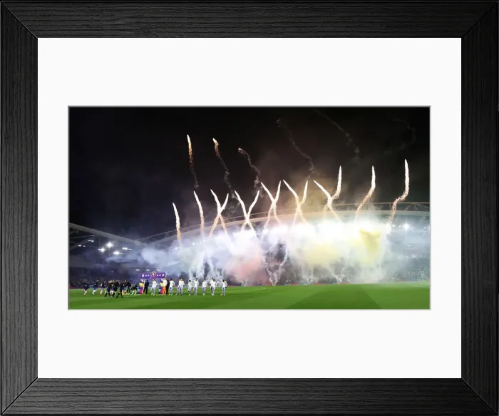 Framed Print : Intense Premier League Clash: Brighton & Hove Albion vs Leeds United (Nov 2021) Framed Print : Intense Premier League Clash: Brighton & Hove Albion vs Leeds United (Nov 2021)