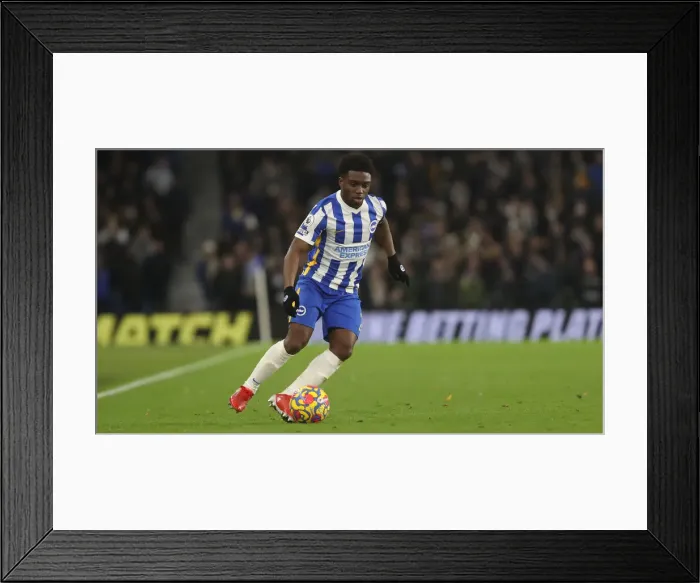 Framed Print : Intense Premier League Clash: Brighton & Hove Albion vs Leeds United - November 27, 2021 Framed Print : Intense Premier League Clash: Brighton & Hove Albion vs Leeds United - November 27, 2021
