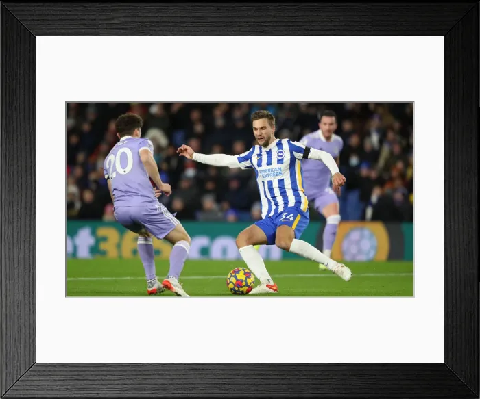 Framed Print : Intense Premier League Showdown: Brighton & Hove Albion vs Leeds United (Nov 2021) Framed Print : Intense Premier League Showdown: Brighton & Hove Albion vs Leeds United (Nov 2021)