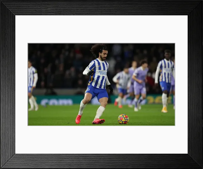 Framed Print : Brighton & Hove Albion vs Leeds United: A Premier League Battle at American Express Community Stadium (November 27, 2021) Framed Print : Brighton & Hove Albion vs Leeds United: A Premier League Battle at American Express Community Stadium (November 27, 2021)