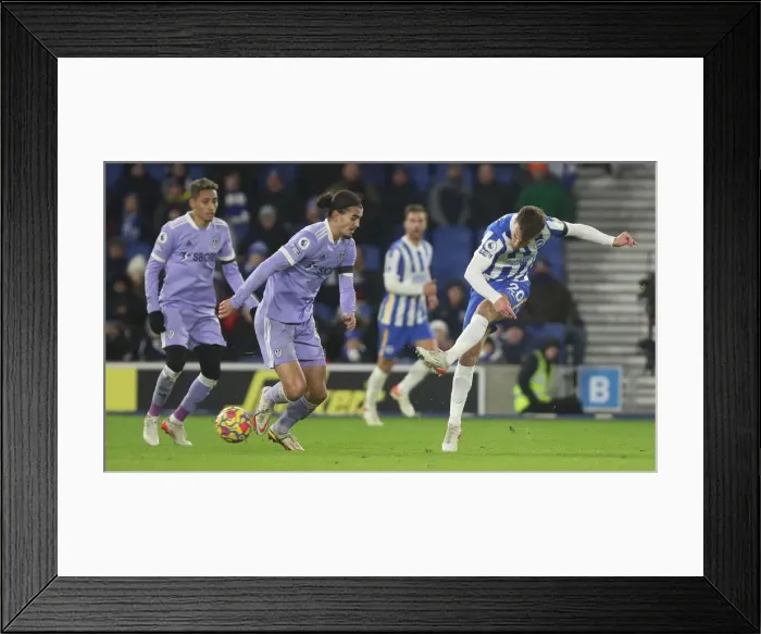 Framed Print : Brighton vs Leeds United: A Premier League Battle at American Express Community Stadium (Nov 2021) Framed Print : Brighton vs Leeds United: A Premier League Battle at American Express Community Stadium (Nov 2021)