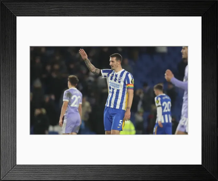 Framed Print : Brighton vs Leeds: Premier League Battle at American Express Community Stadium (November 2021) Framed Print : Brighton vs Leeds: Premier League Battle at American Express Community Stadium (November 2021)