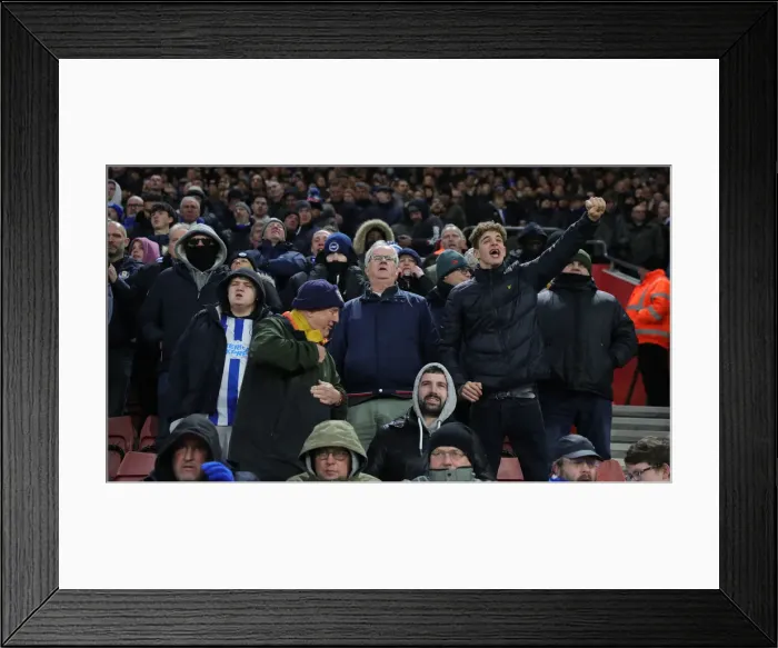 Framed Print : Decisive Moments: Southampton vs. Brighton & Hove Albion at St Mary's, 04DEC21 Framed Print : Decisive Moments: Southampton vs. Brighton & Hove Albion at St Mary's, 04DEC21