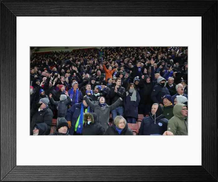 Framed Print : Decisive Moments: Southampton vs. Brighton & Hove Albion at St Mary's, 04DEC21 Framed Print : Decisive Moments: Southampton vs. Brighton & Hove Albion at St Mary's, 04DEC21