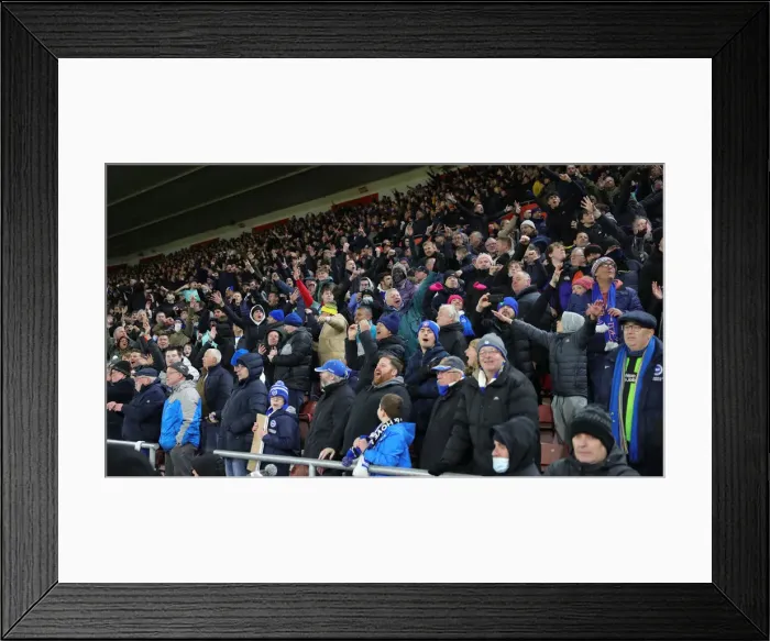 Framed Print : Decisive Moments: Southampton vs. Brighton & Hove Albion at St Mary's, 4th December 2021 Framed Print : Decisive Moments: Southampton vs. Brighton & Hove Albion at St Mary's, 4th December 2021