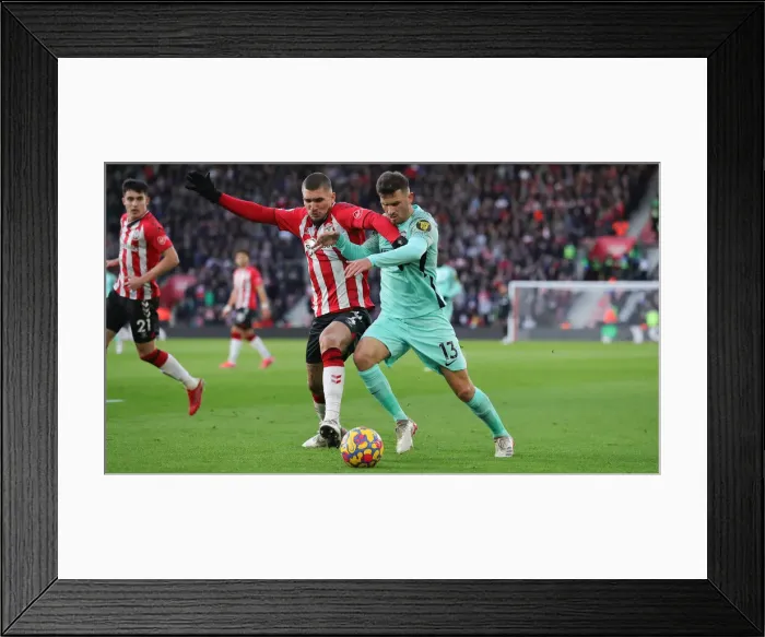 Framed Print : Decisive Moments: Southampton vs. Brighton & Hove Albion at St Mary's, 4th December 2021 Framed Print : Decisive Moments: Southampton vs. Brighton & Hove Albion at St Mary's, 4th December 2021