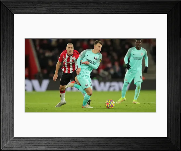Framed Print : Decisive Moments: Southampton vs. Brighton & Hove Albion (04DEC21) - Premier League Showdown at St Mary's Stadium Framed Print : Decisive Moments: Southampton vs. Brighton & Hove Albion (04DEC21) - Premier League Showdown at St Mary's Stadium