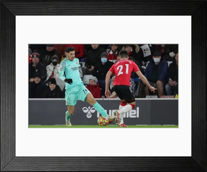 Framed Print : Decisive Moments: Southampton vs. Brighton & Hove Albion at St Mary's (04DEC21) Framed Print : Decisive Moments: Southampton vs. Brighton & Hove Albion at St Mary's (04DEC21)