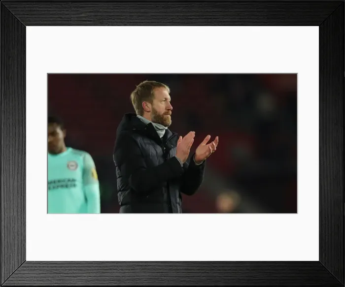 Framed Print : Decisive Moments: Southampton vs. Brighton & Hove Albion at St Mary's, 4th December 2021 Framed Print : Decisive Moments: Southampton vs. Brighton & Hove Albion at St Mary's, 4th December 2021