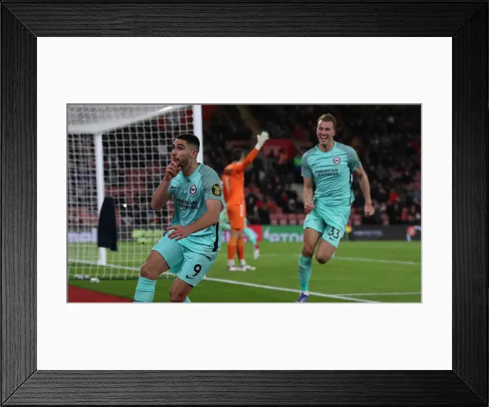 Framed Print : Decisive Moments: Southampton vs. Brighton & Hove Albion at St Mary's (04DEC21) Framed Print : Decisive Moments: Southampton vs. Brighton & Hove Albion at St Mary's (04DEC21)
