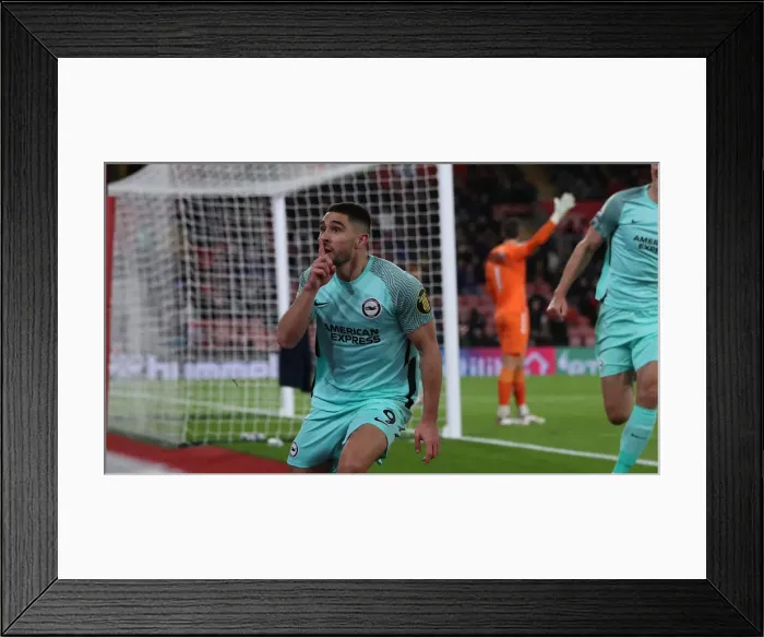 Framed Print : Decisive Moments: Southampton vs. Brighton & Hove Albion at St Mary's (04DEC21) Framed Print : Decisive Moments: Southampton vs. Brighton & Hove Albion at St Mary's (04DEC21)