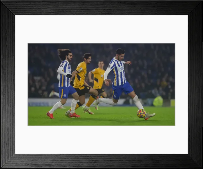 Framed Print : Premier League Showdown: Brighton vs. Wolverhampton Wanderers (15DEC21) - American Express Community Stadium Framed Print : Premier League Showdown: Brighton vs. Wolverhampton Wanderers (15DEC21) - American Express Community Stadium