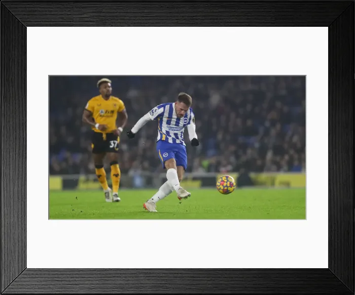 Framed Print : Intense Premier League Showdown: Brighton vs. Wolverhampton Wanderers (15DEC21) Framed Print : Intense Premier League Showdown: Brighton vs. Wolverhampton Wanderers (15DEC21)