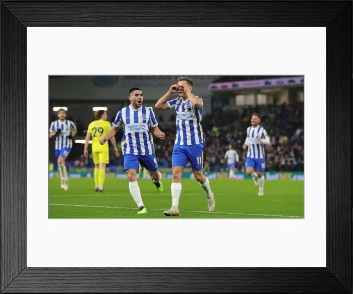 Framed Print : Boxing Day Battle: Premier League Clash Between Brighton & Hove Albion and Brentford (26DEC21) Framed Print : Boxing Day Battle: Premier League Clash Between Brighton & Hove Albion and Brentford (26DEC21)