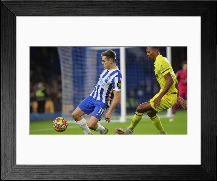 Framed Print : Boxing Day Showdown: Brighton & Hove Albion vs. Brentford in the Premier League (26DEC21) Framed Print : Boxing Day Showdown: Brighton & Hove Albion vs. Brentford in the Premier League (26DEC21)