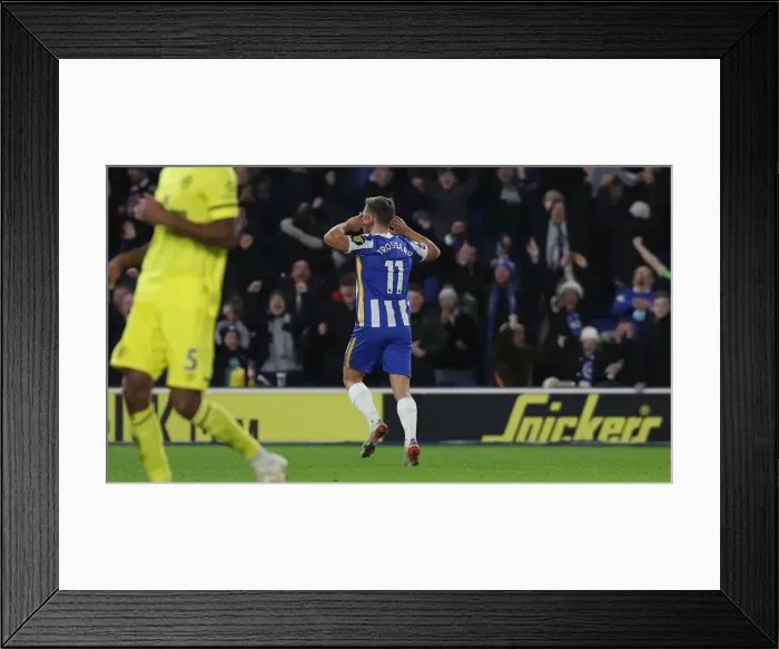 Framed Print : Boxing Day Battle: Premier League 2021 / 22 - Brighton & Hove Albion vs. Brentford Framed Print : Boxing Day Battle: Premier League 2021 / 22 - Brighton & Hove Albion vs. Brentford