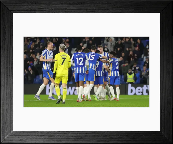 Framed Print : Brighton vs Brentford: Boxing Day Clash in the Premier League (26DEC21) Framed Print : Brighton vs Brentford: Boxing Day Clash in the Premier League (26DEC21)