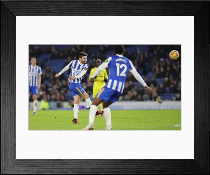 Framed Print : Boxing Day Battle: Premier League Clash between Brighton & Hove Albion and Brentford (26DEC21) Framed Print : Boxing Day Battle: Premier League Clash between Brighton & Hove Albion and Brentford (26DEC21)