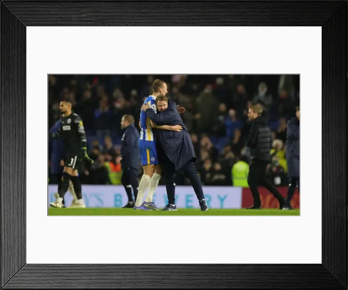 Framed Print : Boxing Day Battle: Premier League Clash between Brighton & Hove Albion and Brentford (26DEC21) Framed Print : Boxing Day Battle: Premier League Clash between Brighton & Hove Albion and Brentford (26DEC21)