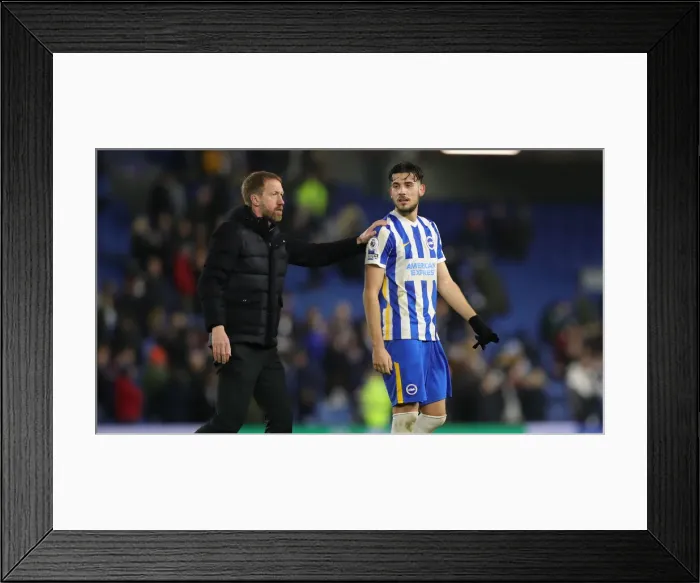 Framed Print : Boxing Day Battle: Premier League Clash between Brighton & Hove Albion and Brentford (26DEC21) Framed Print : Boxing Day Battle: Premier League Clash between Brighton & Hove Albion and Brentford (26DEC21)